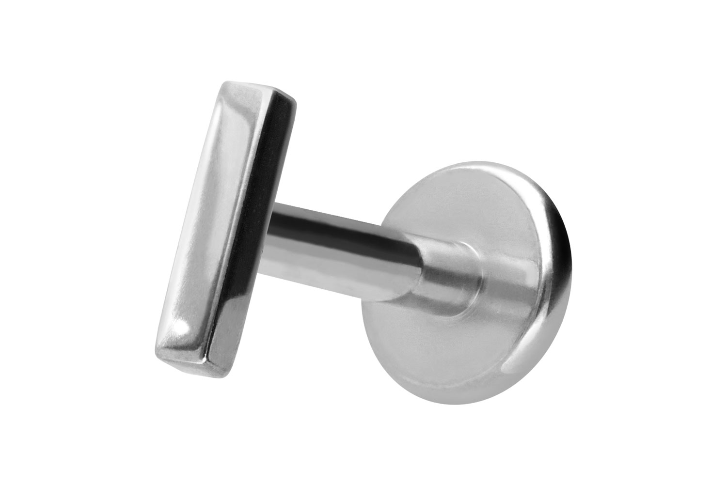 Titan Labret Piercing mit Innengewinde BALKEN